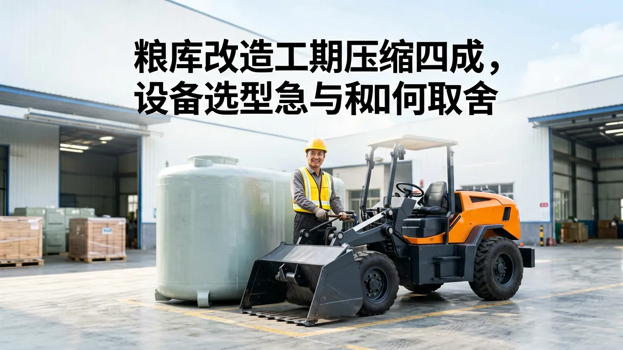 粮库改造工期压缩四成，设备选型急与稳如何取舍